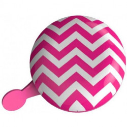 TIMBRE DING DONG 8 CM ROSA