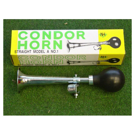 BOCINA METÁLICA CROMADA