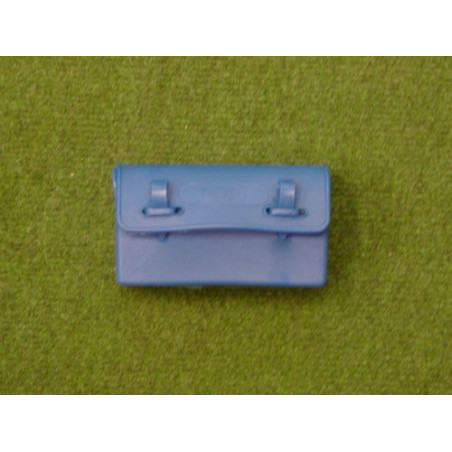 CARTERA PORTADOCUMENTOS AZUL PLÁSTICO