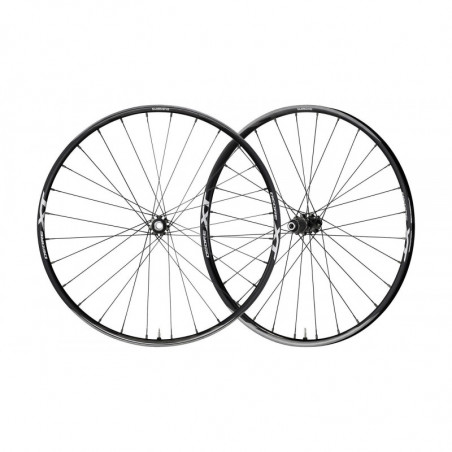 JUEGO RUEDAS SHIMANO XT WH-M8000 CENTER LOCK MTB 29 15 E-THRUE/12 E-THRUE NEGRO SHIMANO