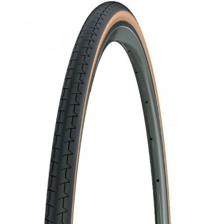 CUBIERTA 700x20 MICHELIN DYNAMIC CLASSIC  ACCES LINE RIGIDA NEGRO/MARRON