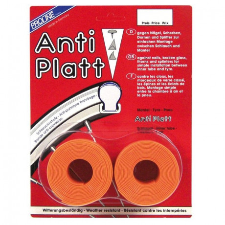 BANDA ANTIPINCHAZOS PROLINE NARANJA 26"(37/54-559)