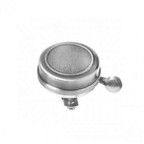 TIMBRE HIERRO ACABADO EN PLATA DIÁMETRO 55 MM