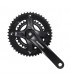 BIELAS SHIMANO TY501 6/7/8 VELOCIDADES 170MM 46X30 NEGRO CON CUBREPLATOS