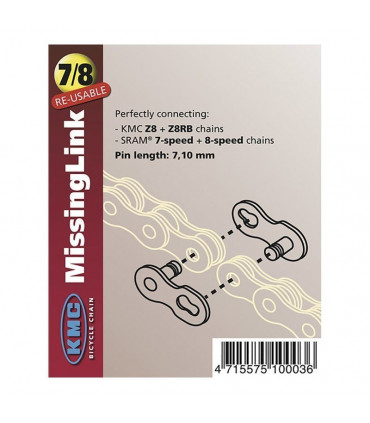 ENGANCHE CADENA 7/8 VEL SRAM 7,1MM