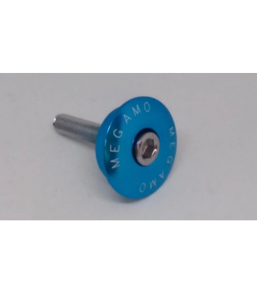 TAPÓN DIRECCIÓN AHEAD 1 1/8 AZUL (HORQUILLA INTERIOR 25,4 EXTERIOR 28,6)