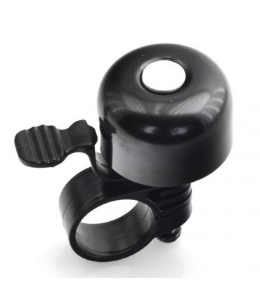 TIMBRE DE BICICLETA Ø35MM ALUMINIO. NEGRO