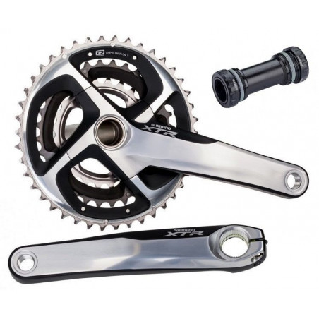 BIELAS SHIMANO XTR FCM980 TRIPLES 42-32-24 CON CAZOLETAS DE PEDALIER INCLUIDAS