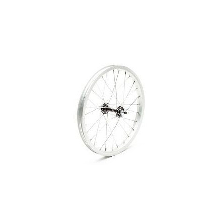 RUEDA DELANTERA 16 X 1,75-2,10 ALUMINIO COLOR PLATA