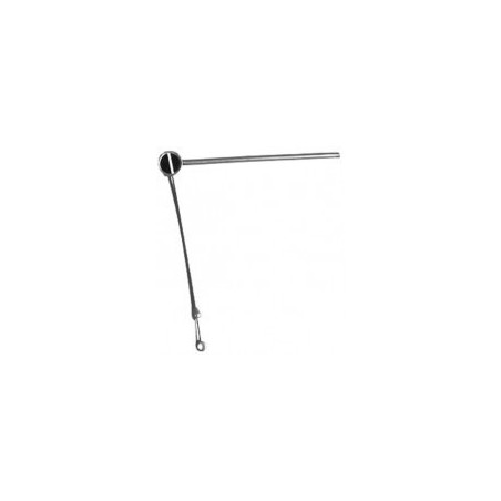 TRIANGULO GUIA CABLE CANTILEVER METÁLICO