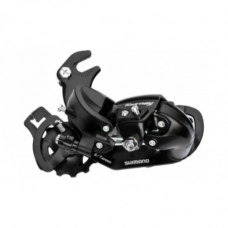 CAMBIO SHIMANO RDTY300B TOURNEY TY300 6/7 VELOCIDADES AL EJE CON PATA