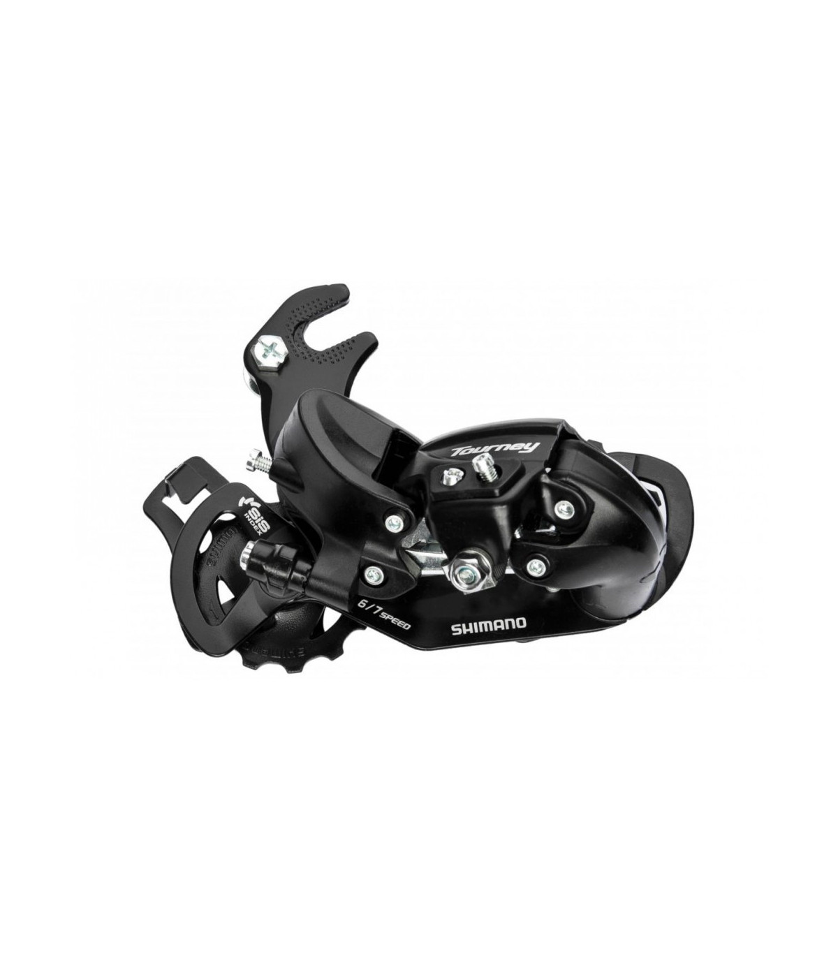 CAMBIO SHIMANO RDTY300B TOURNEY TY300 6 7 VELOCIDADES AL EJE CON PATA