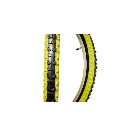 CUBIERTA 26 X 1,95 COLOR-Amarillo/Negro