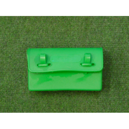 CARTERA PORTADOCUMENTOS VERDE PLÁSTICO