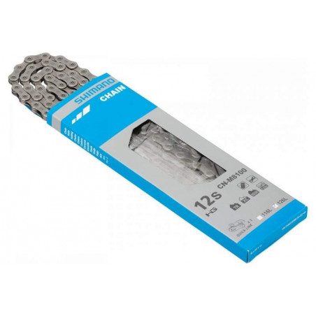 CADENA SHIMANO XT M8100 12 VELOCIDADES 126 ESLABONES