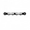 PACK 5 UNIDADES DE CADENA KMC X11 PLATA/NEGRA 118 PASOS 11 VELOCIDADES EN BOLSA