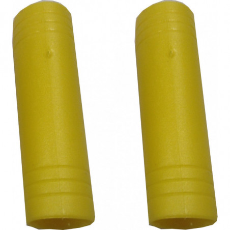 PAR PUÑOS GOMA LONGITUD 9,5 CM TIPO CLÁSICA COLOR AMARILLO