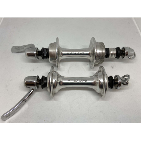 JUEGO BUJES SHIMANO DURA ACE 32 RADIOS BUJE TRASER0 DE ROSCA