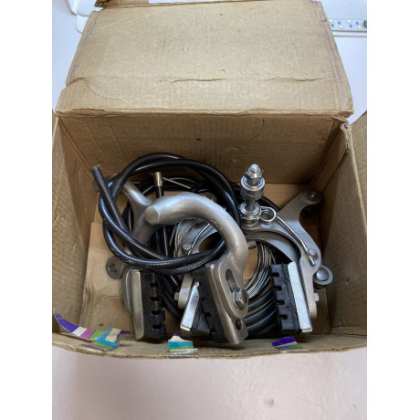 PUENTES DE FRENO ZEUS NEW RACER COLOR GRIS MATE