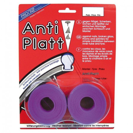 BANDA ANTIPINCHAZOS PROLINE VERDE 29" 37 MM