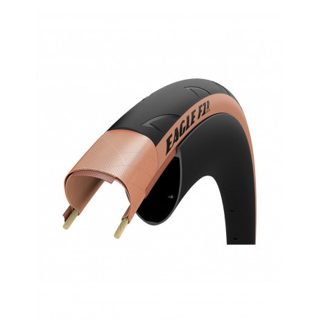 CUBIERTA GOOD YEAR EAGLE F1 R 700X28 PLEGABLE NEGRA/MARRÓN
