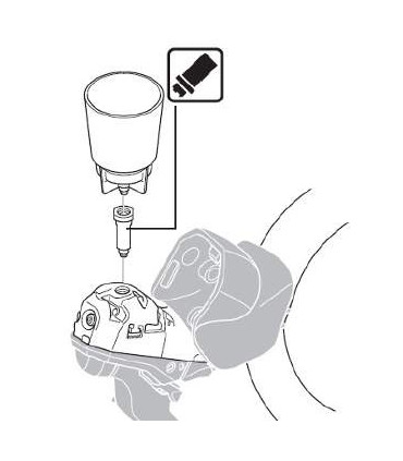 ADAPTADOR DE EMBUDO SHIMANO Y JUNTA TÓRICA