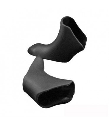 GOMAS CUBREMANETAS COMPATIBLES SHIMANO 105 ULTEGRA 6600 - NEGRO