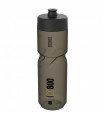 BIDON 800ML NEGRO TRANSPARENTE