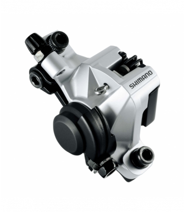 PINZA FRENO MECÁNICO SHIMANO M375 P. MOUNT RESINA COLOR PLATA