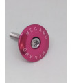 TAPÓN DIRECCIÓN AHEAD 1 1/8 ROJO (HORQUILLA INTERIOR 25,4 EXTERIOR 28,6)