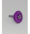 TAPÓN DIRECCIÓN AHEAD 1 1/8 MORADA (HORQUILLA INTERIOR 25,4 EXTERIOR 28,6)