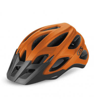 CASCO IN MOULD TRAIL NARANJA NEGRO T-M