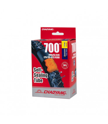 CÁMARA 700X25/32C FV 80MM ANTIPINCHAZOS CHAOYANG