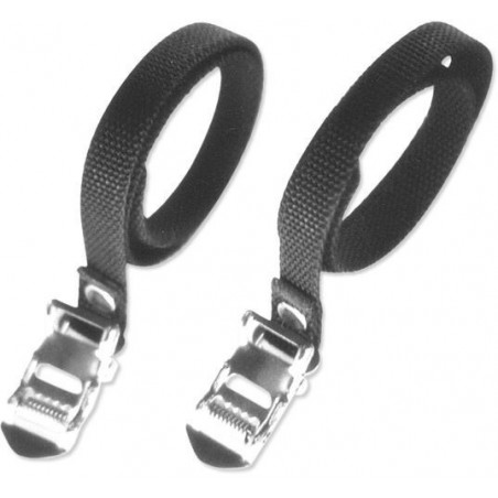 PAR CORREAS CALAPIES NEGRAS