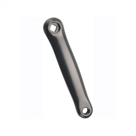 BIELA IZQUIERDA MTB ALUMINIO NEGRA ROMBO 170MM
