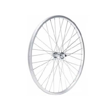 RUEDA DELANTERA 650 B (26 x 1-1/2) ALUMINIO COLOR PLATA
